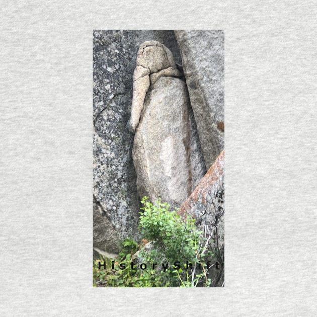 Bird in Stone Resembling Ancient Egyptian Goddess by HistoryShift